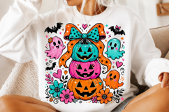 Halloween Pumpkin Ghost PNG Product Image 2