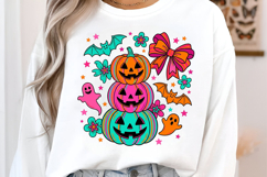 Halloween Pumpkin Ghost PNG Product Image 2