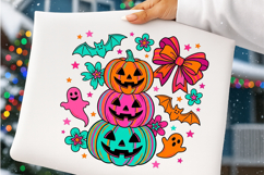 Halloween Pumpkin Ghost PNG Product Image 4