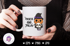 Halloween Pumpkin Jack o lantern kawaii clipart Product Image 2