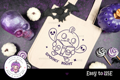 Halloween pumpkin svg kawaii clipart Bookish svg cartoon Product Image 4