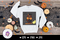 Halloween Pumpkin clipart kawaii Jack o lantern cartoon Product Image 3