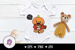 Halloween Pumpkin clipart kawaii Jack o lantern cartoon Product Image 4