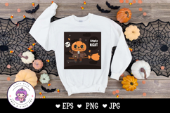 Halloween Pumpkin jack o lanter kawaii clipart spooky cute Product Image 3