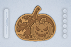 Halloween Layered Laser Cut 3D SVG Product Image 2