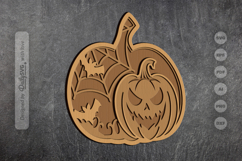Halloween Layered Laser Cut 3D SVG Product Image 3