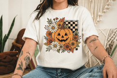 Halloween Pumpkin PNG, Funny Halloween Sublimation Product Image 3