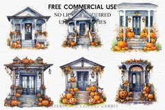 watercolor halloween Pumpkin Porch, Magic clipart, sublimation nursery, Creepy Witch, storefront Halloween Pumpkin Porch Spooky Clipart PNG Scrapbooking Art Tale Image Watercolor Transparent Print illustration sublimation creepy printable digital