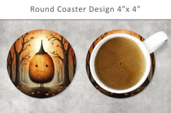 Halloween Pumpkin Round Coaster Bundle Product Image 6