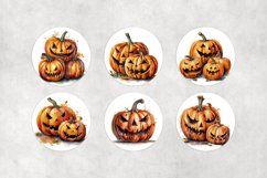 Halloween Pumpkins Round Coaster Bundle Product Image 2