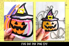 Halloween Pumpkin Confetti Shaker, 3D Pumpkin Cake Topper Product Image 16