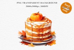 Halloween Pumpkin Spice Sweets Spooky Food Clipart Fall PNG Party Art Image Watercolor Transparent Print illustration sublimation creepy printable digital watercolor halloween pumpkin spice sweets, spooky party clipart, junk journaling, Creepy art, baking