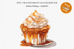 Halloween Pumpkin Spice Sweets Spooky Food Clipart Fall PNG Party Art Image Watercolor Transparent Print illustration sublimation creepy printable digital watercolor halloween pumpkin spice sweets, spooky party clipart, junk journaling, Creepy art, baking