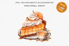 Halloween Pumpkin Spice Sweets Spooky Food Clipart Fall PNG Party Art Image Watercolor Transparent Print illustration sublimation creepy printable digital watercolor halloween pumpkin spice sweets, spooky party clipart, junk journaling, Creepy art, baking