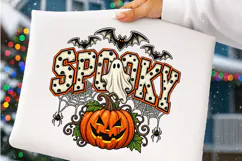 Halloween Pumpkin Sublimation PNG, Halloween PNG Product Image 2