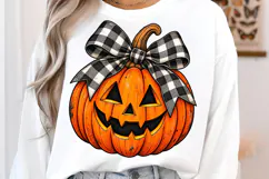 Halloween Pumpkin Sublimation PNG, Halloween PNG Product Image 3