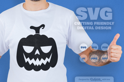Halloween Pumpkin Face SVG Product Image 2