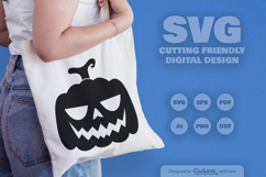 Halloween Pumpkin Face SVG Product Image 2
