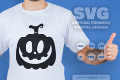 Halloween Pumpkin Face SVG Product Image 2
