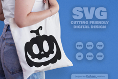 Halloween Pumpkin Face SVG Product Image 5