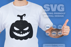 Halloween Pumpkin Face SVG Product Image 4