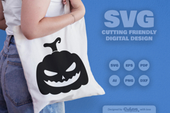Halloween Pumpkin Face SVG Product Image 4