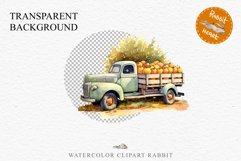 Halloween Pumpkin Truck Car Spooky Clipart PNG Scrapbooking Art Tale Image Watercolor Transparent Print illustration sublimation creepy printable digital watercolor halloween Pumpkin farm truck, car clipart, sublimation nursery, fall autumn