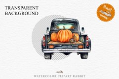Halloween Pumpkin Truck Car Spooky Clipart PNG Scrapbooking Art Tale Image Watercolor Transparent Print illustration sublimation creepy printable digital watercolor halloween Pumpkin farm truck, car clipart, sublimation nursery, fall autumn
