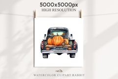 Halloween Pumpkin Truck Car Spooky Clipart PNG Scrapbooking Art Tale Image Watercolor Transparent Print illustration sublimation creepy printable digital watercolor halloween Pumpkin farm truck, car clipart, sublimation nursery, fall autumn