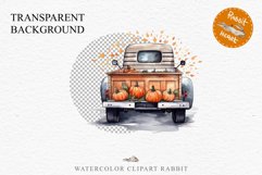Halloween Pumpkin Truck Car Spooky Clipart PNG Scrapbooking Art Tale Image Watercolor Transparent Print illustration sublimation creepy printable digital watercolor halloween Pumpkin farm truck, car clipart, sublimation nursery, fall autumn