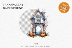 Halloween Pumpkin Window Spooky Clipart PNG Scrapbooking Art Tale Image Watercolor Transparent Print illustration sublimation creepy printable digital watercolor halloween Pumpkin window, Magic clipart, sublimation nursery, Creepy Witch, storefront