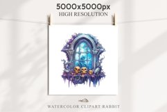 Halloween Pumpkin Window Spooky Clipart PNG Scrapbooking Art Tale Image Watercolor Transparent Print illustration sublimation creepy printable digital watercolor halloween Pumpkin window, Magic clipart, sublimation nursery, Creepy Witch, storefront