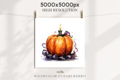 Halloween Pumpkin With Ribbon Spooky Clipart PNG Scrapbooking Fairy Tale Image Watercolor Transparent Print illustration sublimation creepy printable digital watercolor scary halloween Pumpkin Ribbon, Scary Spooky clipart, sublimation nursery, fall autumn