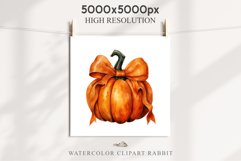 Halloween Pumpkin With Ribbon Spooky Clipart PNG Scrapbooking Fairy Tale Image Watercolor Transparent Print illustration sublimation creepy printable digital watercolor scary halloween Pumpkin Ribbon, Scary Spooky clipart, sublimation nursery, fall autumn