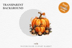 Halloween Pumpkin With Ribbon Spooky Clipart PNG Scrapbooking Fairy Tale Image Watercolor Transparent Print illustration sublimation creepy printable digital watercolor scary halloween Pumpkin Ribbon, Scary Spooky clipart, sublimation nursery, fall autumn