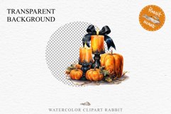 Halloween Pumpkin With Ribbon Spooky Clipart PNG Scrapbooking Fairy Tale Image Watercolor Transparent Print illustration sublimation creepy printable digital watercolor scary halloween Pumpkin Ribbon, Scary Spooky clipart, sublimation nursery, fall autumn