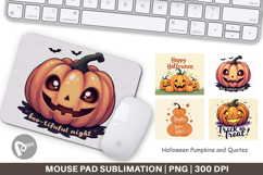 Mouse Pad Pumpkin Quotes Product Image 1