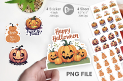 Pumpkin Quotes Sticker Product Image 1