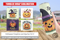 Tumbler Pumpkin Quotes Product Image 1