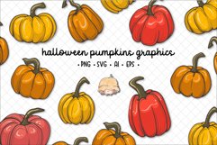 Halloween Pumpkins for Celebration Illustration Product Image 1
