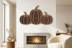 Halloween pumpkins Laser Cut SVG Product Image 1