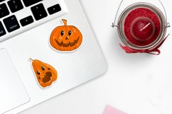 Halloween Pumpkin Characters / Printable Stickers for Cricut Product Image 2