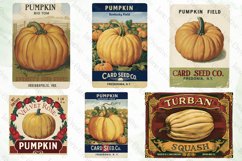 Halloween Pumpkins Vintage Labels Bundle Product Image 3