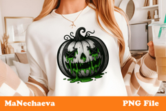 Halloween Pumpkin Sublimation | Spooky Jack O Lantern Product Image 1
