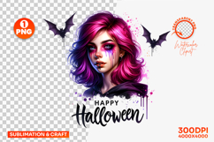 purple witch png, witch girl png, halloween witch, spooky girl clipart, halloween clipart, halloween sublimation, printable halloween png, witch hat png, halloween design, halloween t shirt design