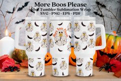 halloween quotes 40oz quencher tumbler sublimation wrap uv dtf wrap SVG high resolution transparent background