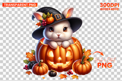 halloween rabbit png, rabbit inside pumpkin clipart, bunny halloween sublimation, cute rabbit halloween design, autumn bunny pumpkin png, woodland halloween animals, kawaii rabbit halloween, halloween sublimation clipart, rustic bunny halloween png, spook