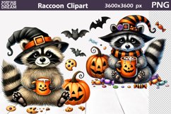 Cute Raccoon Halloween Bundle | Funny Raccoon Christmas Product Image 15