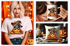 halloween raccoon png, raccoon inside pumpkin clipart, woodland halloween sublimation, cute raccoon halloween design, autumn raccoon pumpkin png, rustic halloween clipart, woodland animal halloween png, halloween sublimation design, mischievous raccoon ha