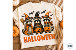 Halloween Raccoons PNG Product Image 1